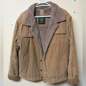 2/$75💥- JACKET | Men’s Old Navy Corduroy Sherpa jacket size medium